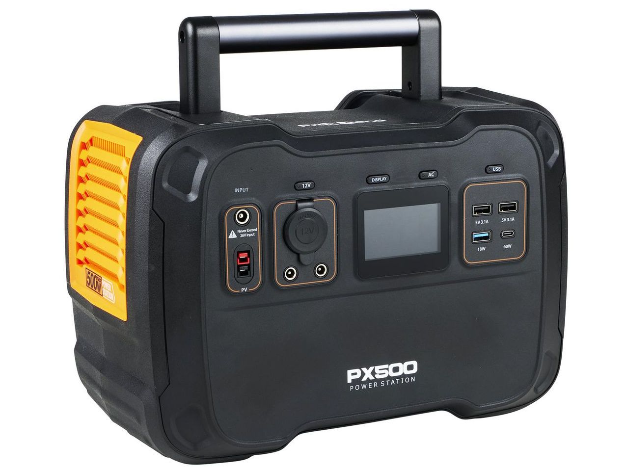 Stacion portativ energjie ProXtend PX-500WPS, 500W, 614Wh, i zi