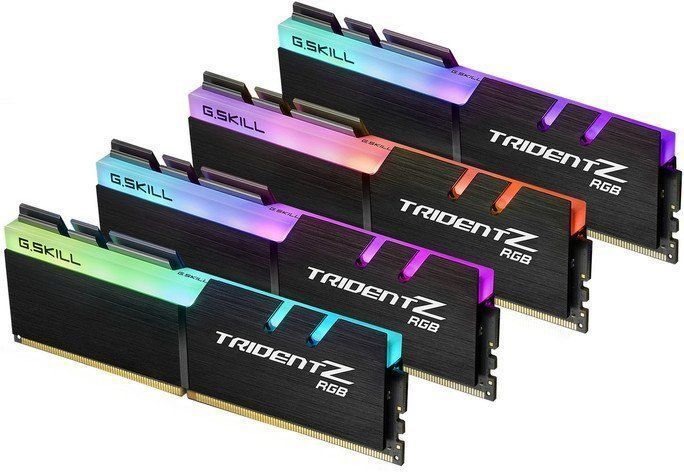 Memorie G.Skill Trident Z RGB, DDR4, 32 GB, 3200 MHz, CL16, F4-3200C16Q-32GTZRX