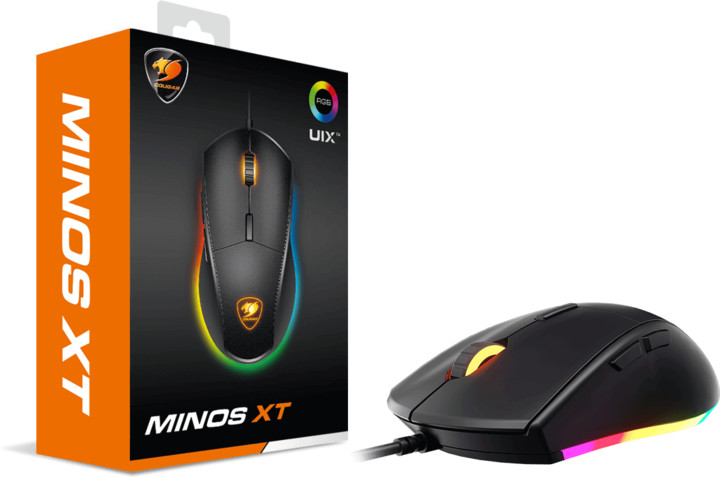 Maus Cougar Minos XT, i zi