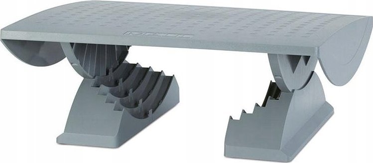 Mbeshtetese këmbësh Leitz Ergo, 45x39 cm, lartësi e rregullueshme, gri