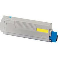 Toner OKI C822, i verdhë