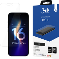 Folie mbrojtëse 3MK ARC Plus për Apple iPhone 16 Pro, për ekran, transparente