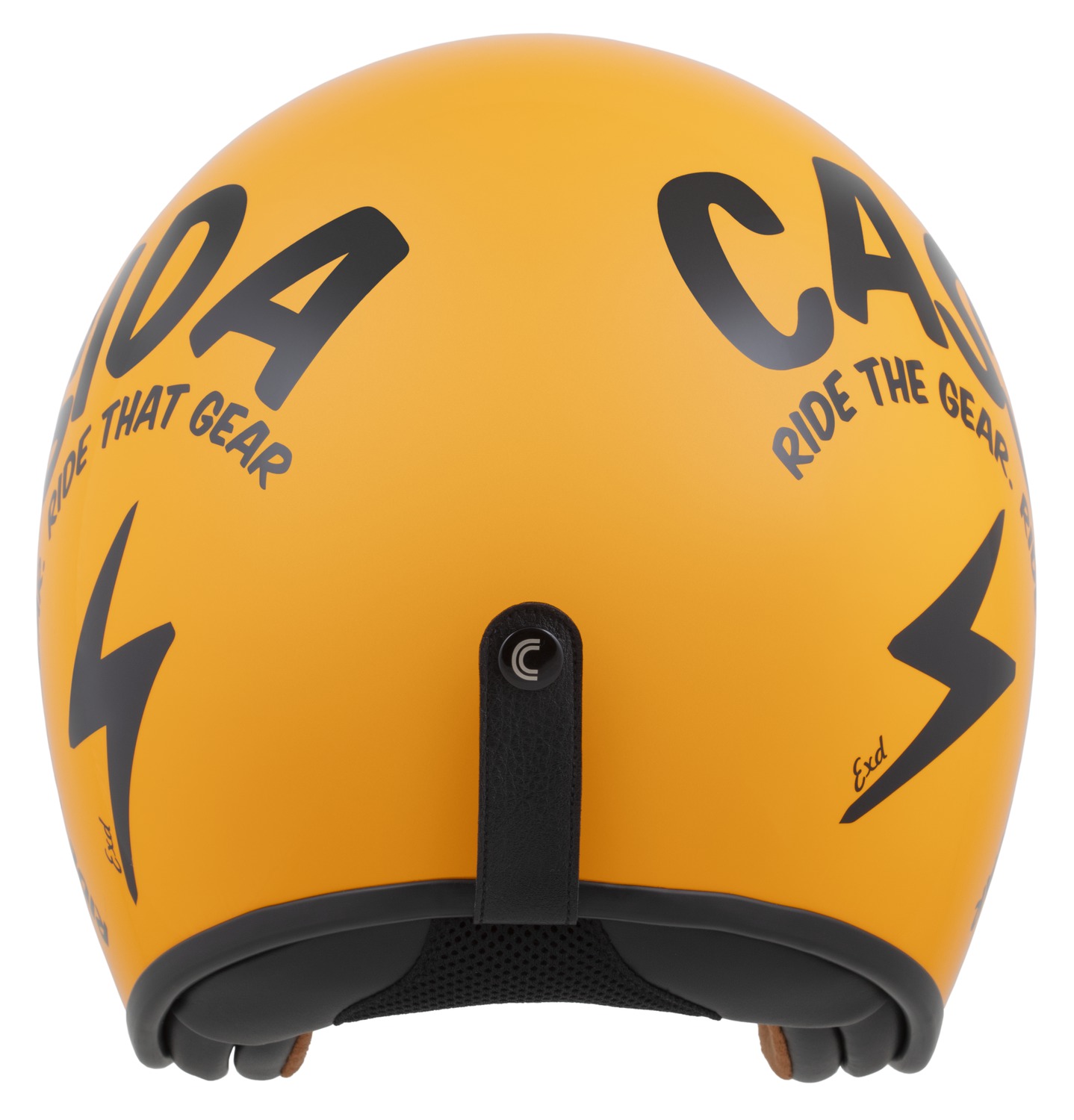 Helmetë moto CASSIDA Oxygen 2.0 Gear, diellore, ECE 22.06, S, verdhë e zezë