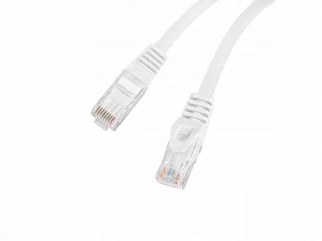 Kabllo rrjeti Lanberg PCU6-10CU-0025-W, Cat6, 0.25m, e bardhë