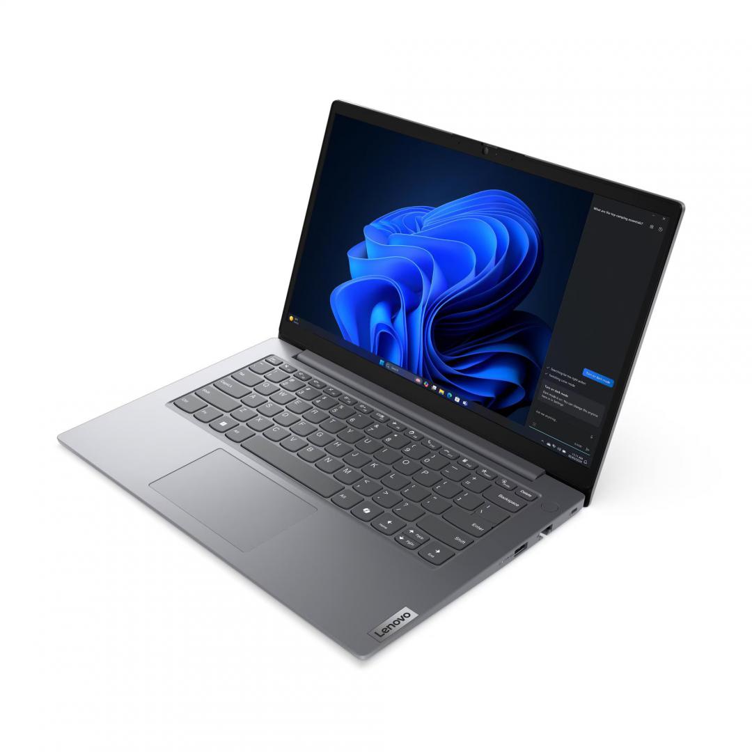 Laptop Lenovo V14 G5 IRL, 14" FHD IPS, Core 5 210H, 16GB RAM, 512GB SSD, gri