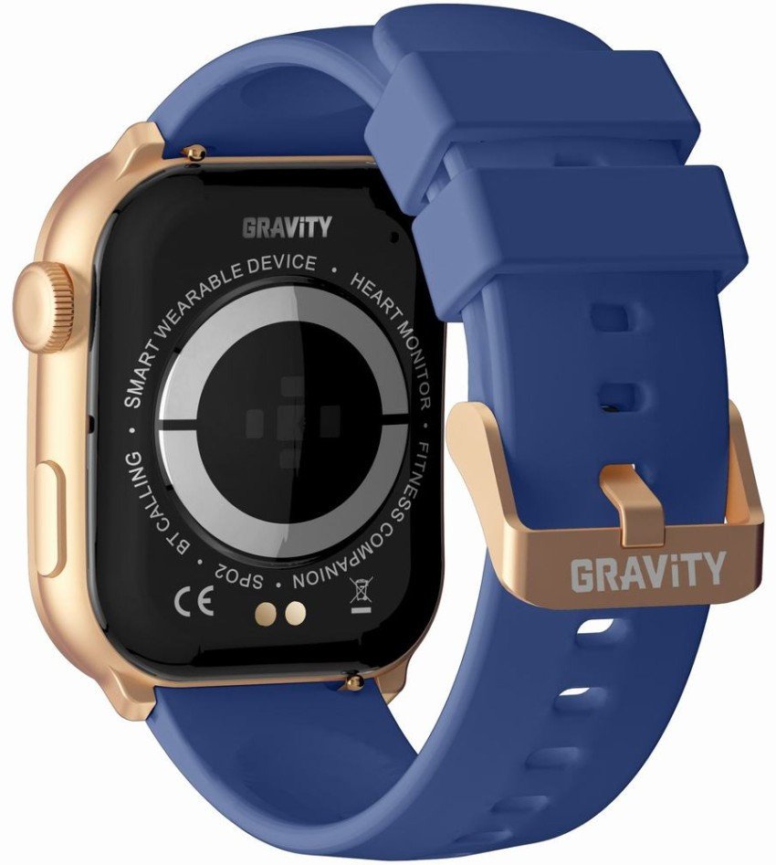 Smartwatch për gra GRAViTY GT28, rrip gome 22mm, IP68, rozë