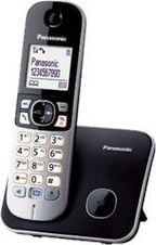 Telefon pa tela Panasonic KX-TG6811FXB, Caller ID, agjendë 120 numra, i zi