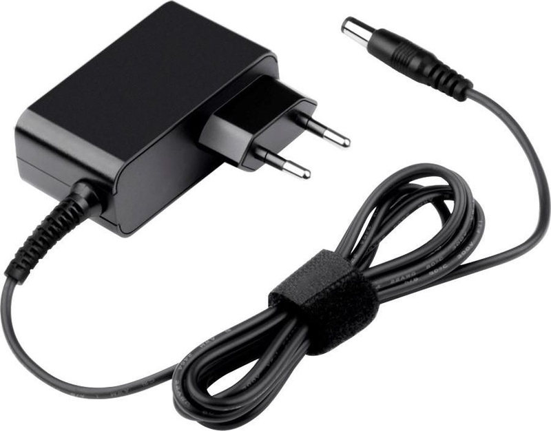 Adaptues rryme MicroSpareparts Mobile, 5V 2A, prizë EU, i zi
