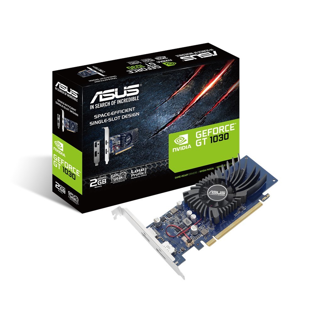 Kartelë grafike Asus GT1030-2G-BRK, 2GB, e zezë