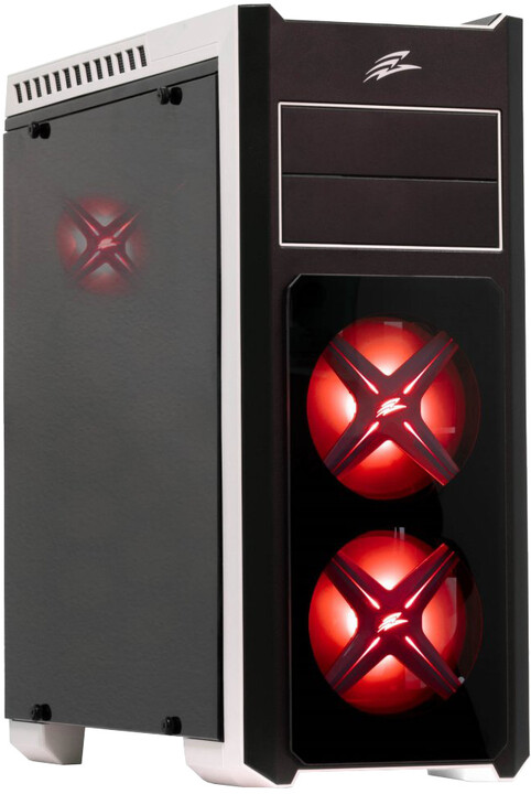 Kasë kompjuteri Evolveo Ray 4 CR, 3x120mm, e zezë