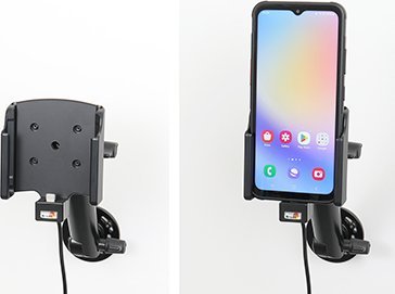 Mbajtëse veture Brodit për Samsung Galaxy XCover 7, me karikues USB C, me prizë çakmaku