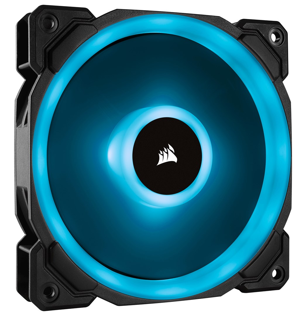 Ftohës Corsair LL120 RGB, 12 cm, i zi / i bardhë