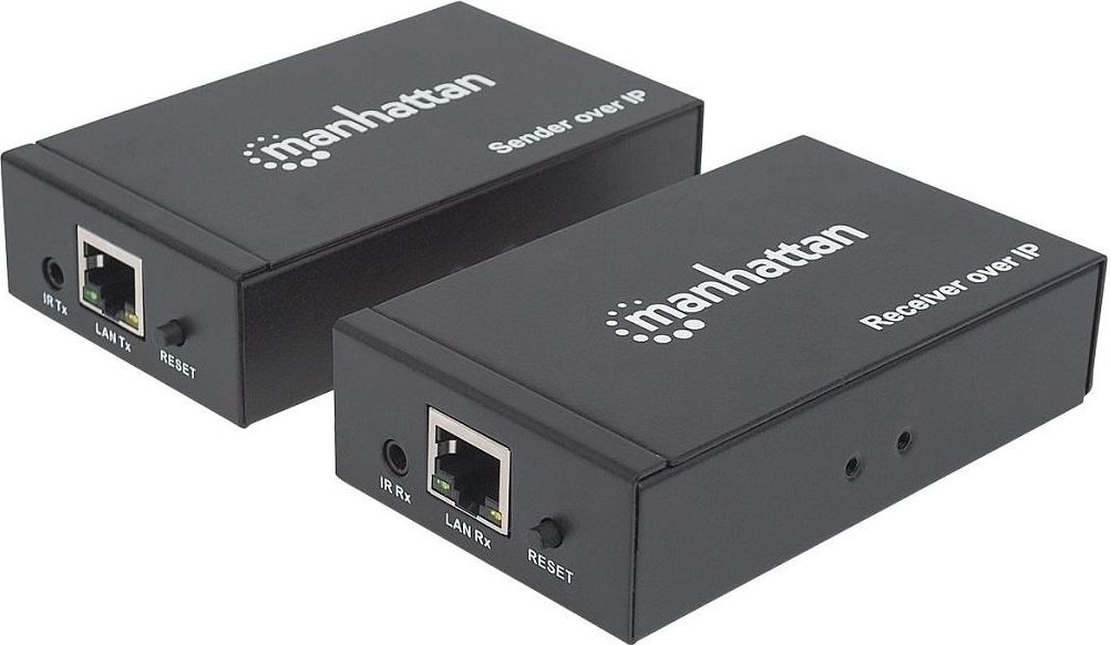 Zgjerues HDMI Intracom Manhattan, Cat6/6a/7, 1080p, 120m, i zi