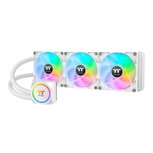 Ftohës liquid për CPU Thermaltake TH420 Snow Edition - I bardhë