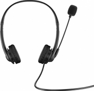 Слушалки со микрофон HP G2 Stereo 428K6AA, USB A, со кабел, црни