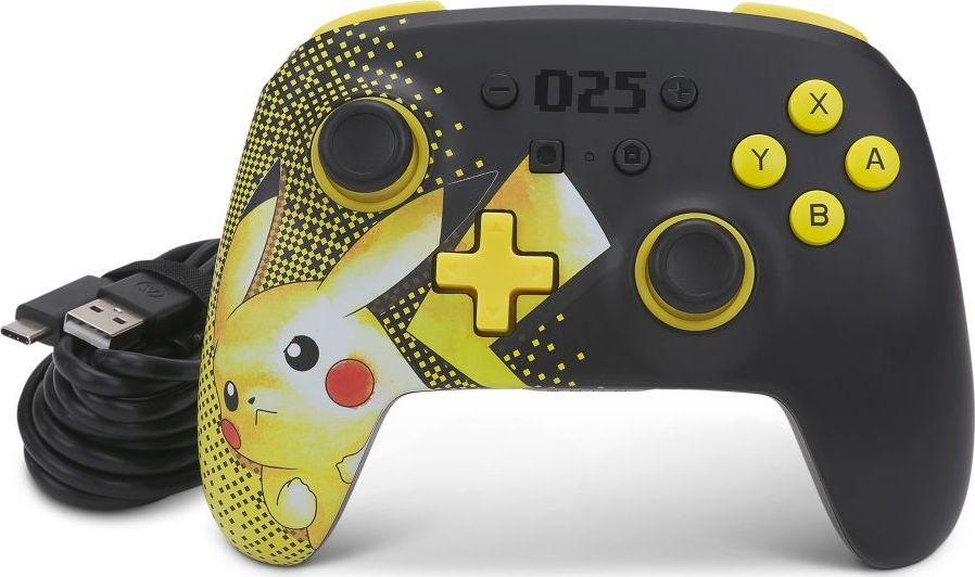 Kontroller PowerA Pikachu 025, wireless, i zi