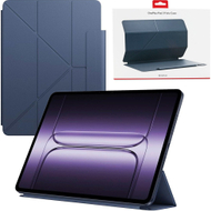 Këllëf tablet OnePlus Pad 3 Folio, magnetik, auto wake sleep, blu i errët