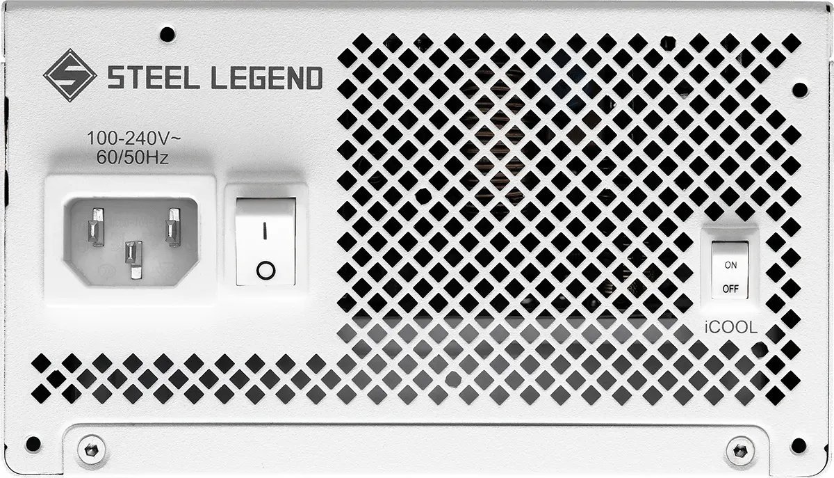 Furnizues energjie ASRock Steel Legend SL-1000GW, 1000W, ATX 80+ Gold, i bardhë