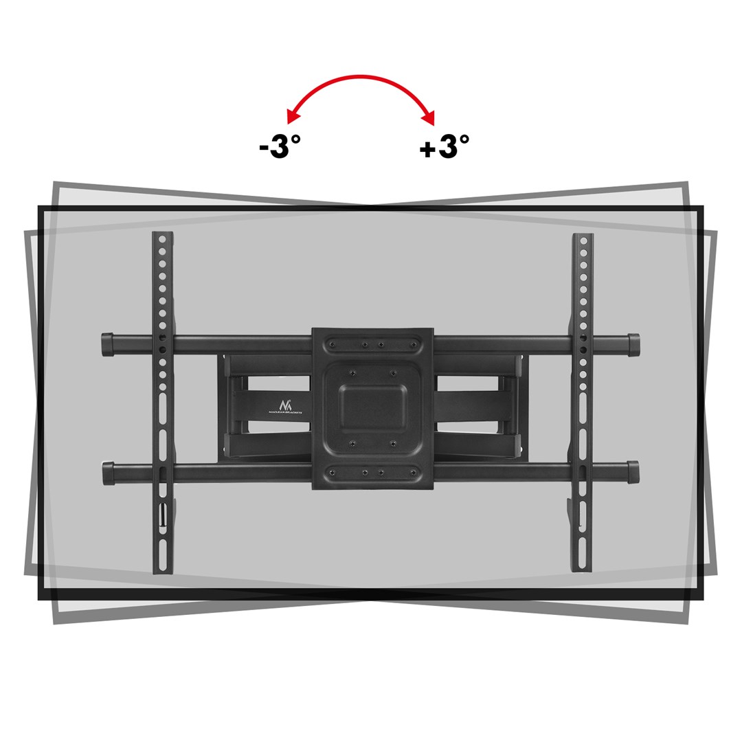 Mbajtëse për TV Maclean Mount, 32-85", 60kg, e zezë