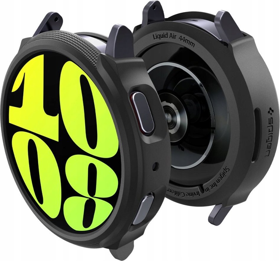 Mbrojtëse Spigen Liquid Air për Samsung Galaxy Watch7 40mm, matte, e zezë