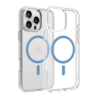Dviced MagSafe iPhone 16 Pro Max Clear Case, Blue
