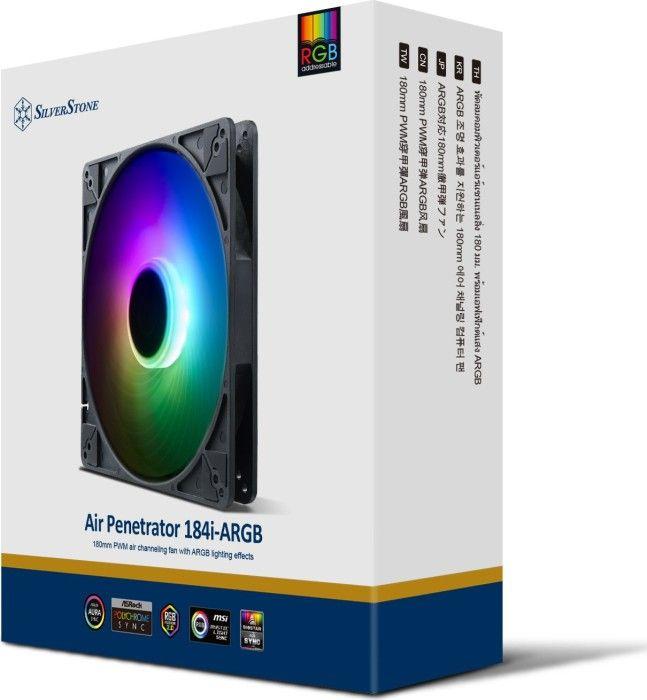 Ftohës SilverStone Air Penetrator 184i ARGB, 180 mm