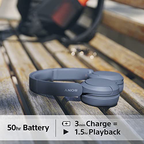 Kufje Sony WH-CH520, wireless, Bluetooth, blu