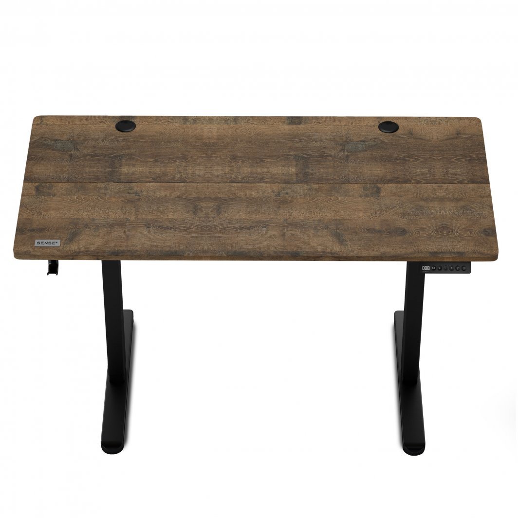 Tavolinë elektrike SENSE7 Nojo, 120cm x 60cm,e zezë/ druri