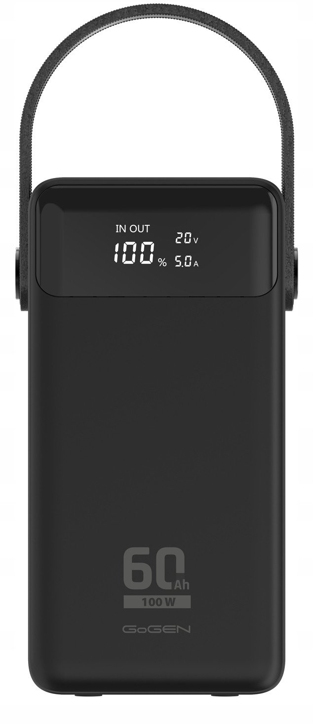 Powerbank GoGEN Large, 60000mAh, 100W, i zi