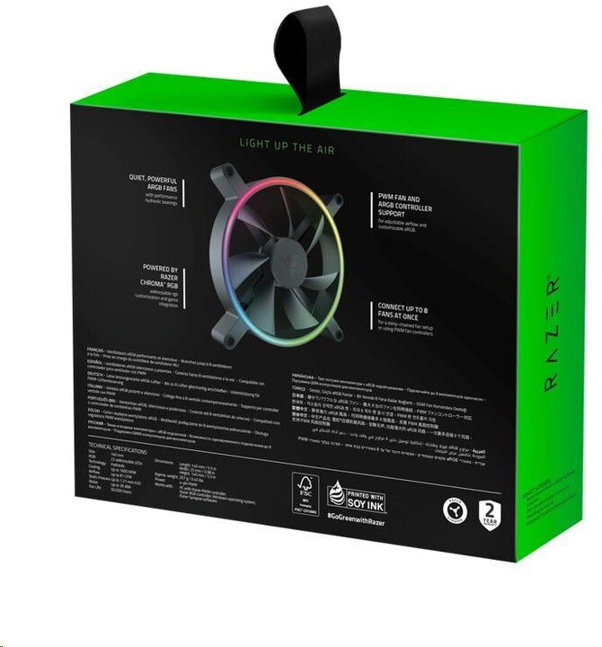 Ventilator Razer Kunai 140MM aRGB LED PWM Performance