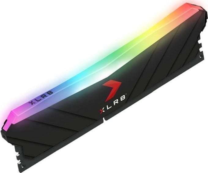 Memorie PNY XLR8 Gaming Epic-X RGB, DDR4, 8 GB, 3600 MHz, CL18, MD8GD4360018XRGB-SI