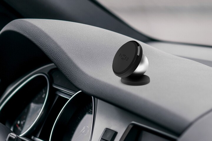 Mbajtëse FIXED Icon Flex Mini, magnetike, i zi