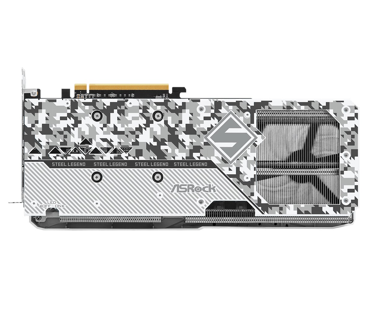 Графичка картичка ASRock Radeon RX 7600 XT Steel Legend OC 16GB GDDR6