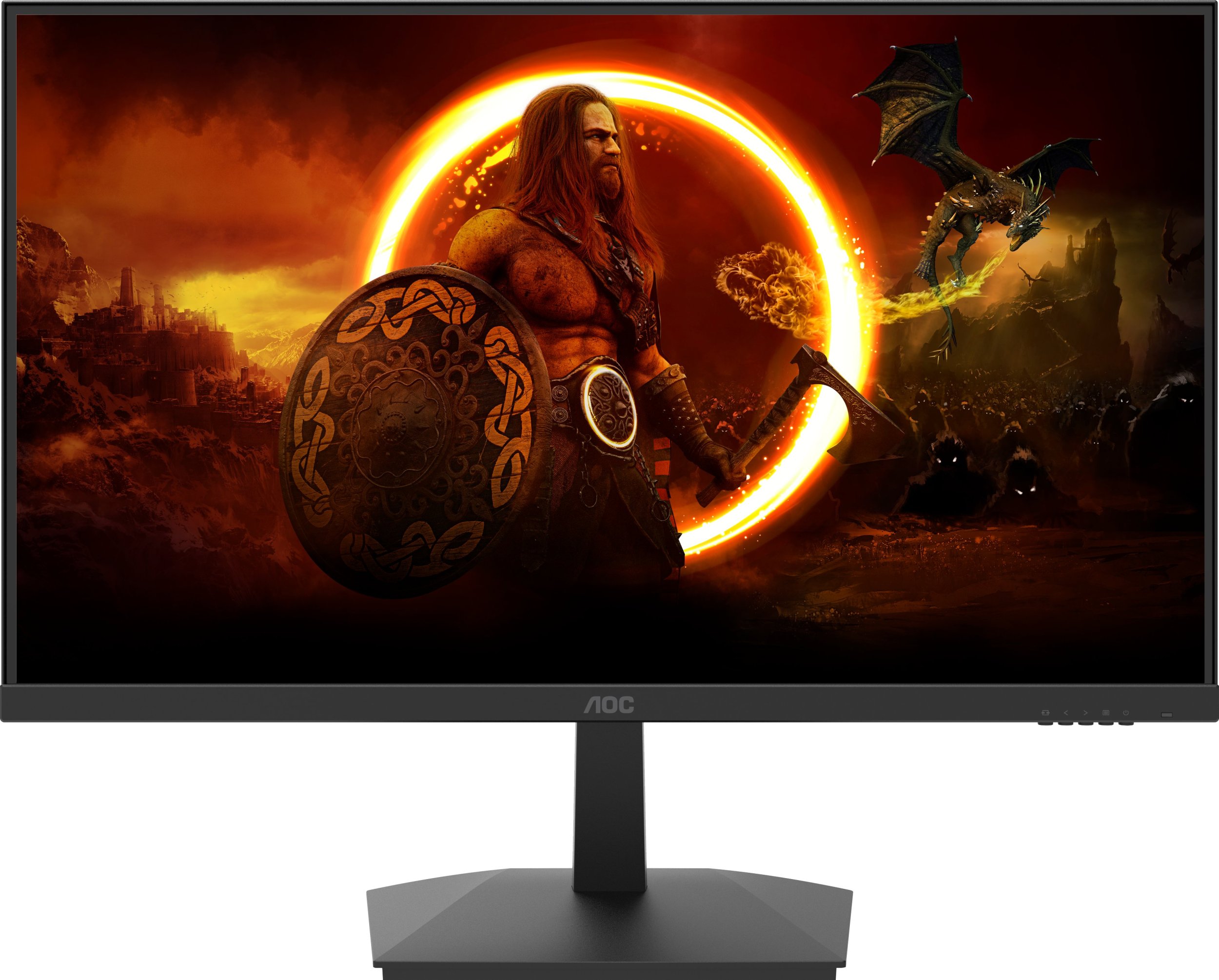 Monitor gaming AOC G1 24G15N2, 23.8", Full HD, 180Hz, i zi