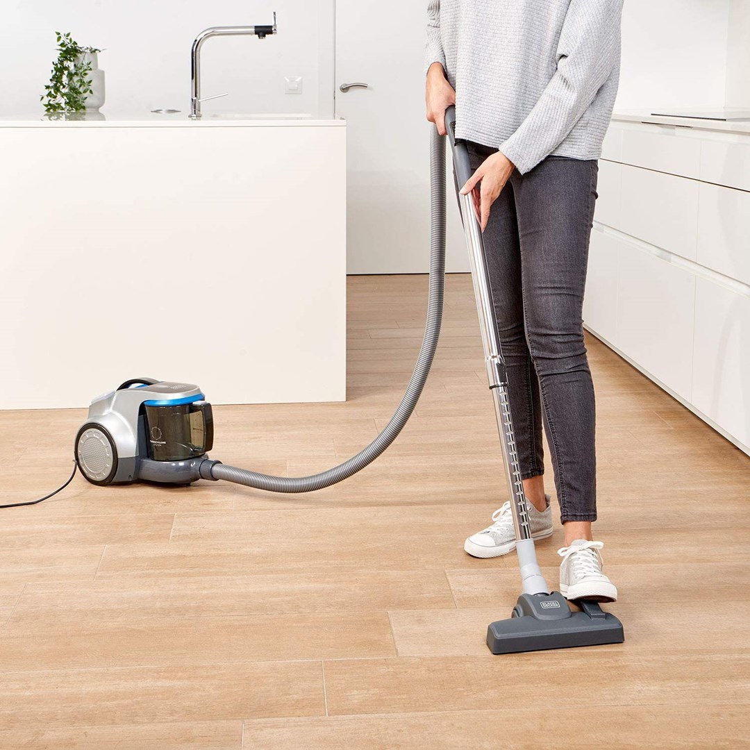 Fshesë me korrent Black&Decker BXVML700E, 700W, 2L, gri