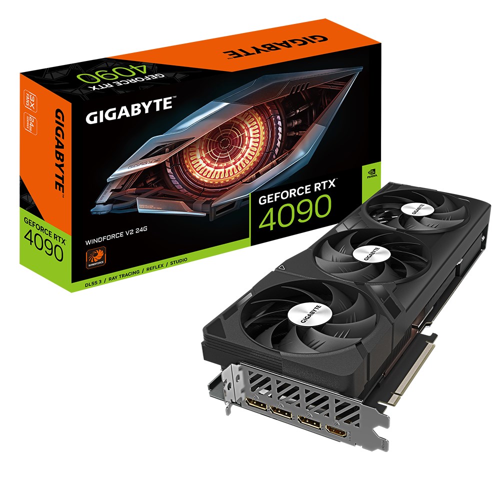 Kartë grafike GIGABYTE NVIDIA GeForce RTX 4090, 24 GB GDDR6X