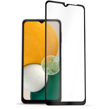 Xham mbrojtës AlzaGuard 2.5D FullCover për Samsung Galaxy A13 5G, 9H, transparent