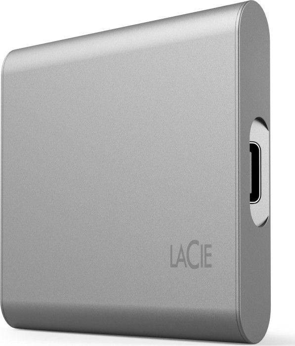 Disk i jashtëm SSD LaCie Portable SSD V2, 1TB, USB C, argjendtë