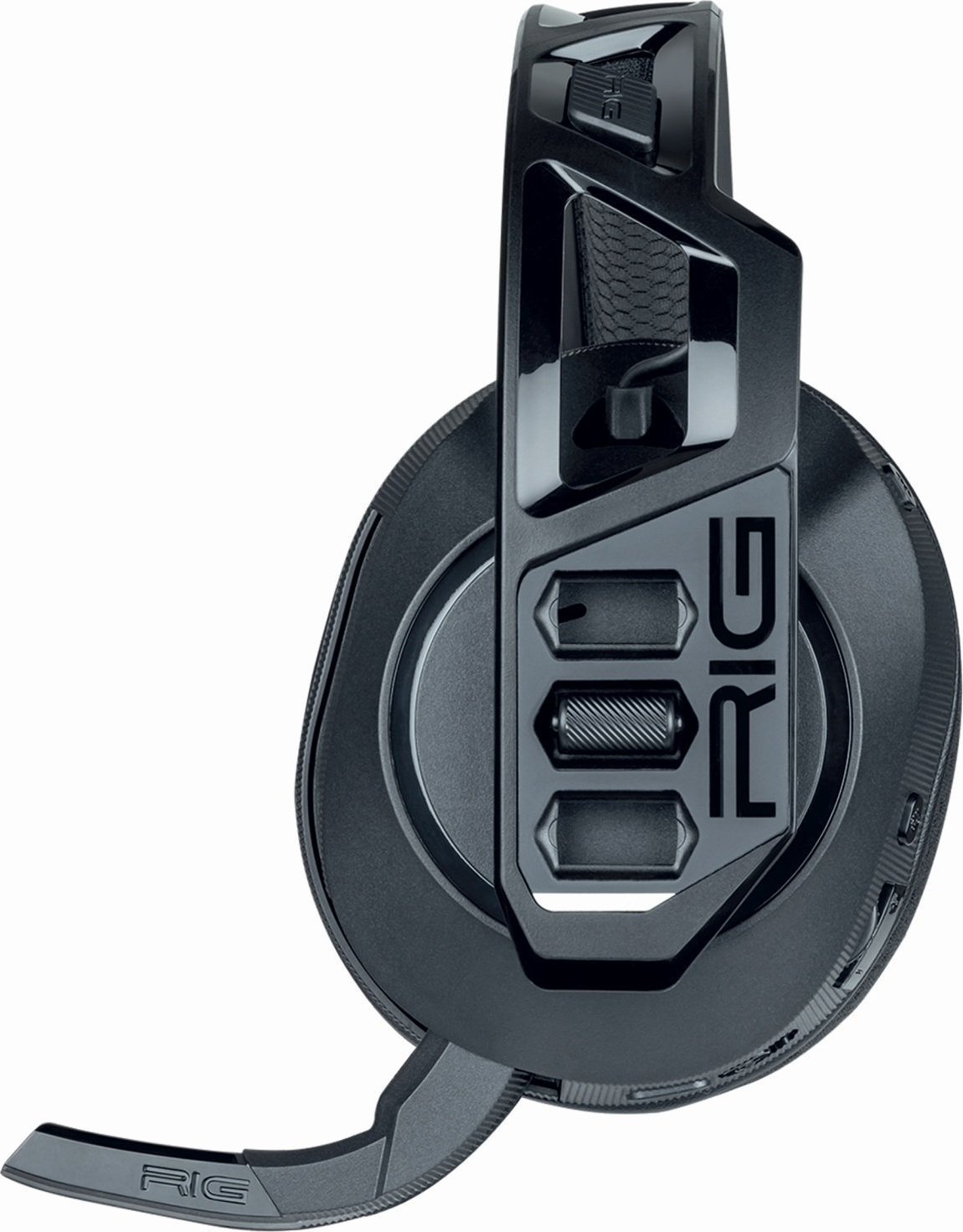 Kufje lojërash Nacon RIG 600 Pro HX, pa tela, 2.4 GHz Bluetooth, të zeza