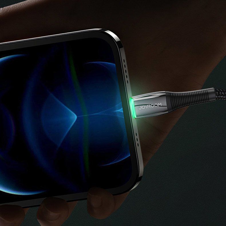 Кабел полнач Joyroom USB C во Lightning, 1.2 m, 20W, црвен
