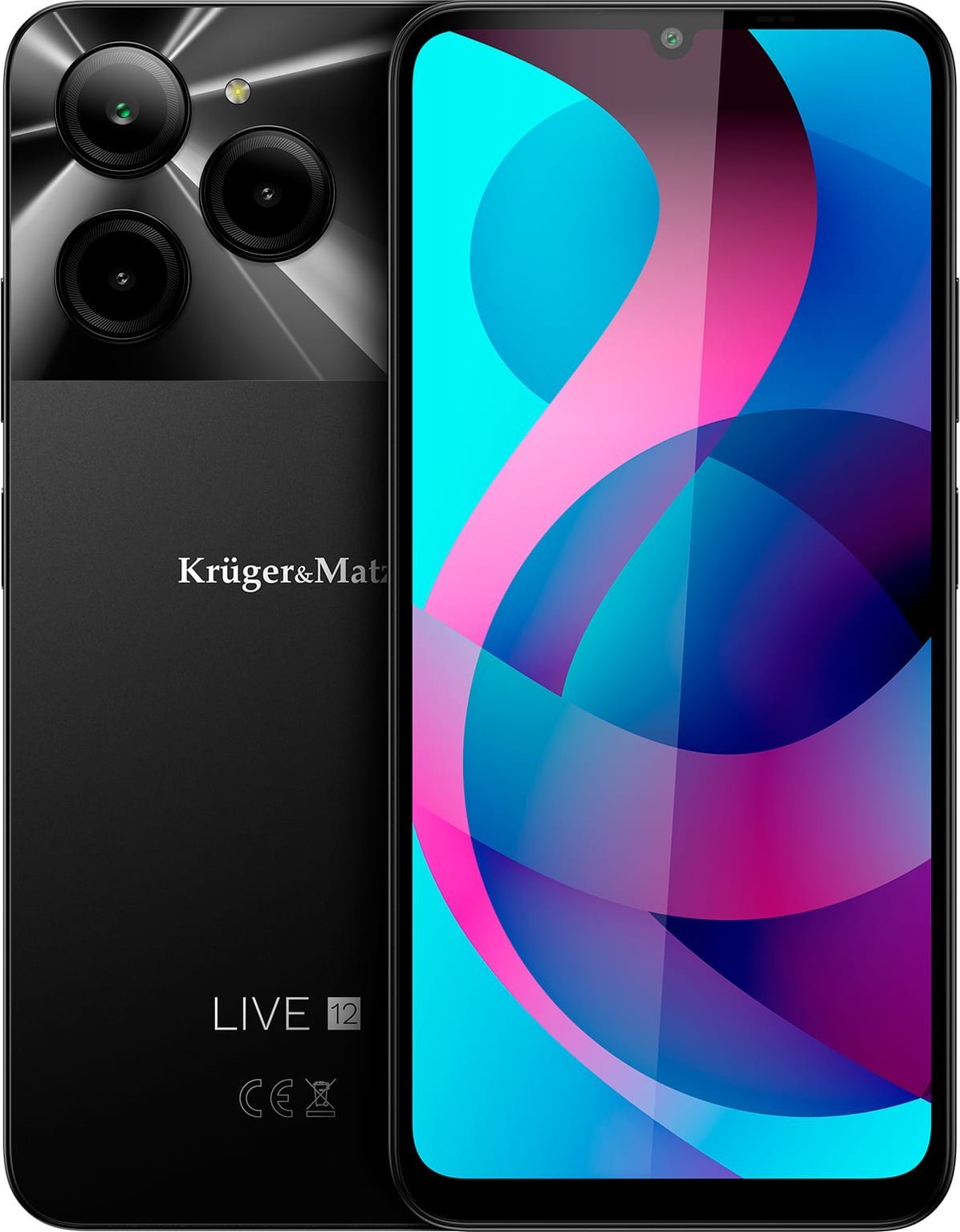 Telefoni Kruger&amp;Matz Live 12, 6.74", 8GB 256GB, Dual SIM