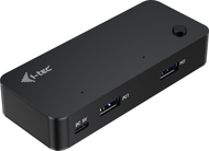 Hub KVM I-TEC Universal, 2x USB C, 2x USB A 3.0, i zi