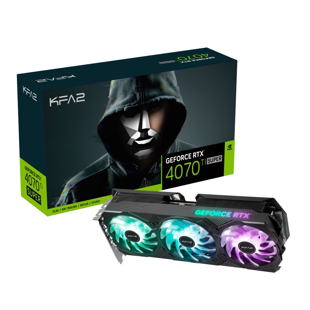 Kartelë grafike KFA2 GeForce RTX 4070 Ti SUPER EX Gamer 1-Click OC V2 16GB GDDR6X