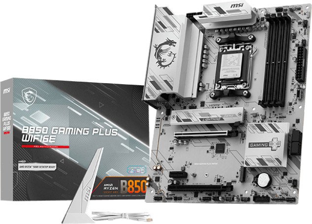 Pllakë amë MSI B850 GAMING PLUS WIFI6E, AMD AM5, ATX, Wi-Fi 6E
