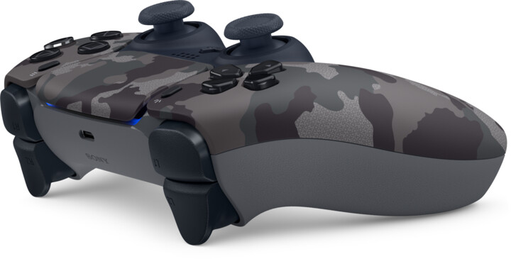 Kontroller wireless Sony PS5 DualSense, gri kamuflazh