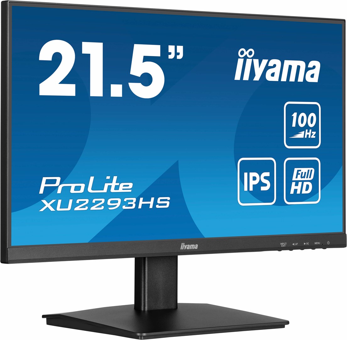 Monitor iiyama ProLite XU2293HS-B6, 21.5", 1920 x 1080, 100 Hz, i zi