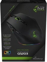 Глушец MediaRange MRGS203, оптички USB, 5000 DPI, црн