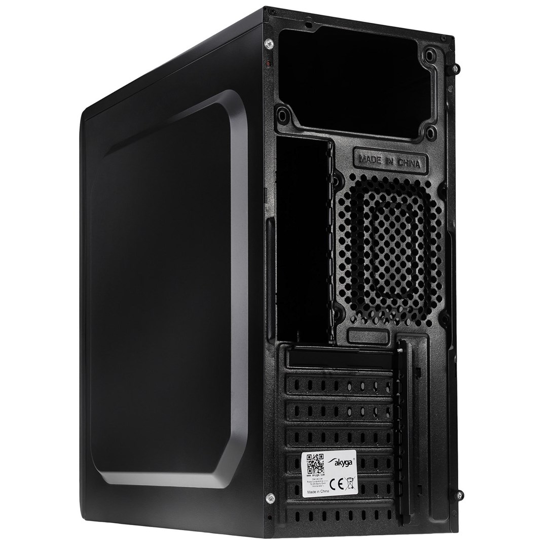 Kutia kompjuterike Akyga AK13BK, Micro Tower ATX, USB 3.0, e zezë