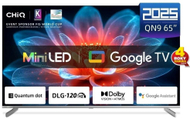 Телевизор CHiQ M65QA9, 65\", 4K UHD, Google TV, сребрен