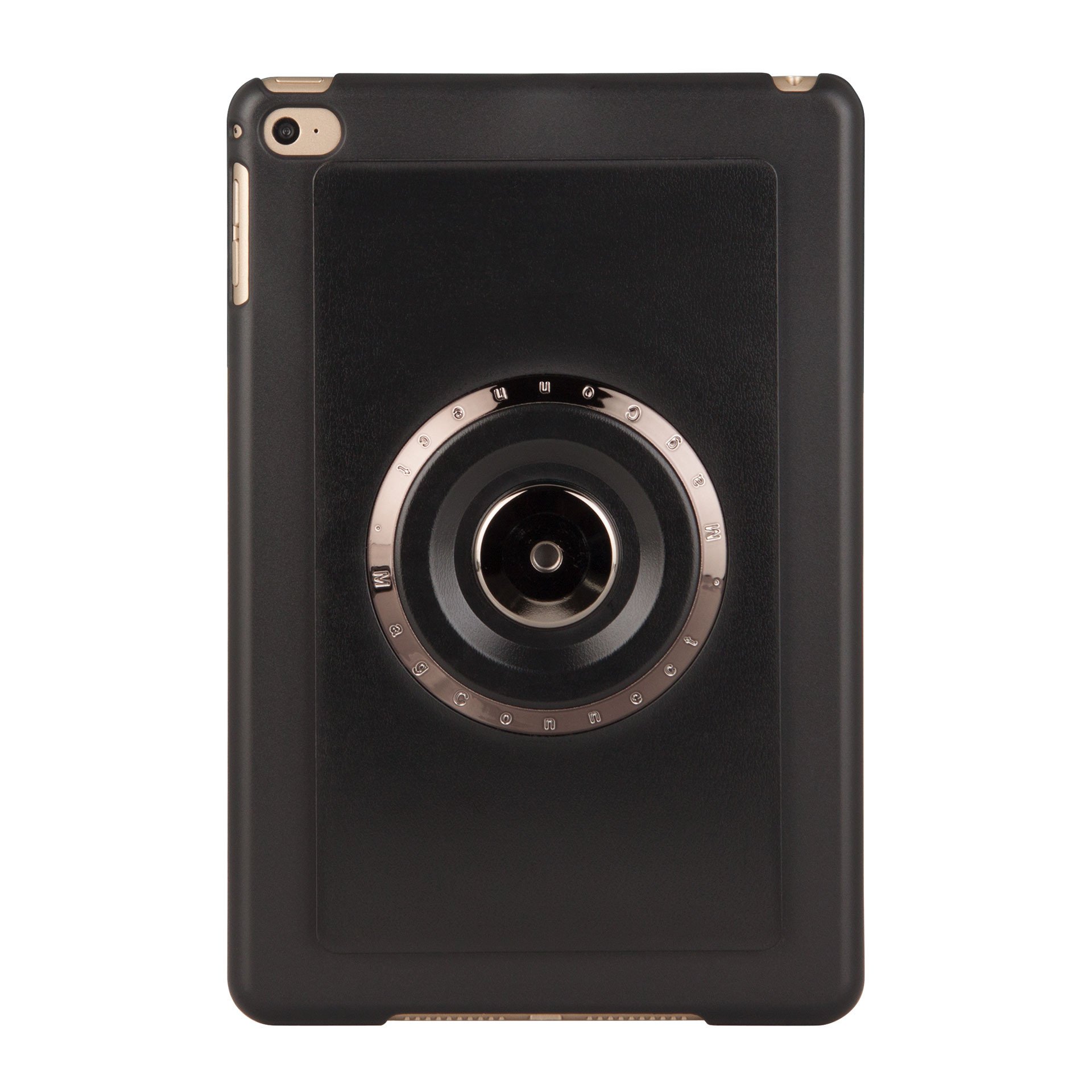 Mbështjellës tableti Joyfactory MagConnect JOY, për iPad mini 4, pjesa e pasme, i zi